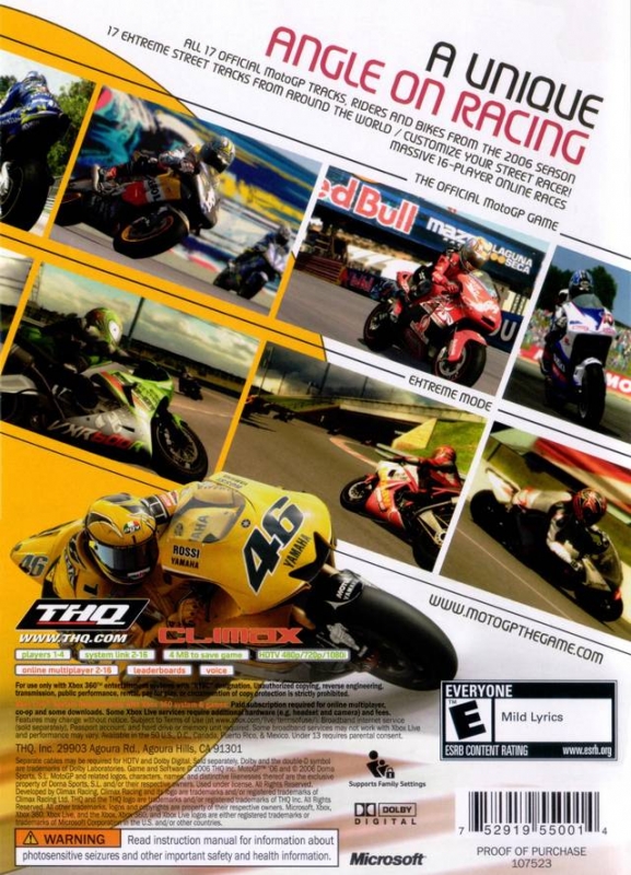 MOTO GP 2007 (XBOX 360)