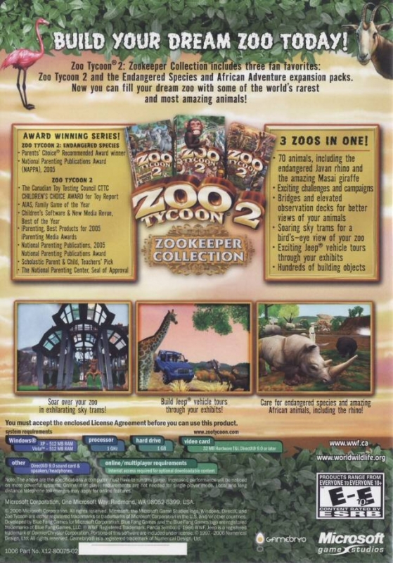 Zoo Tycoon: Friends, Zoo Tycoon Wiki