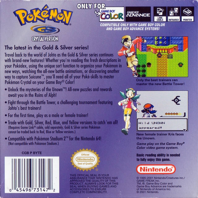 Pokémon Crystal - Wikipedia