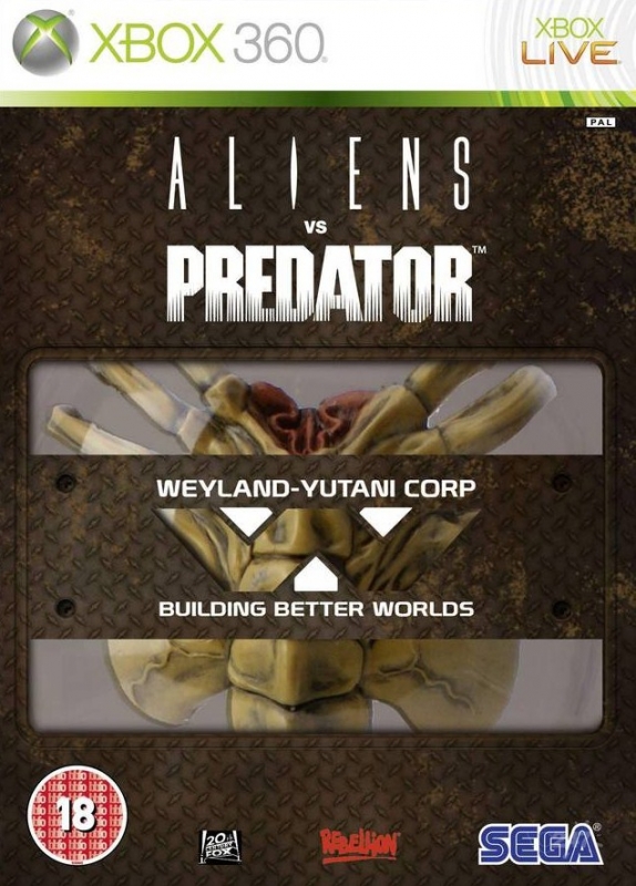 Aliens vs Predator, Marine Single Player Gameplay, Xbox 360 