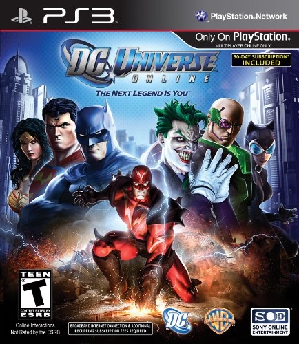 DC Universe Online Release Date - PS3