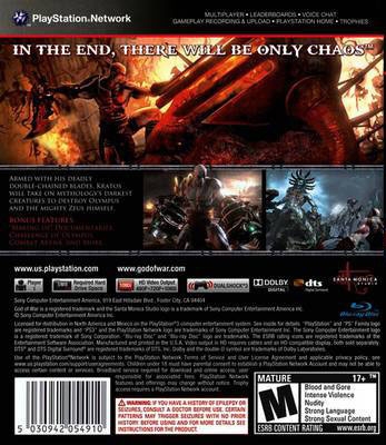 God of War III - PlayStation 3, PlayStation 3