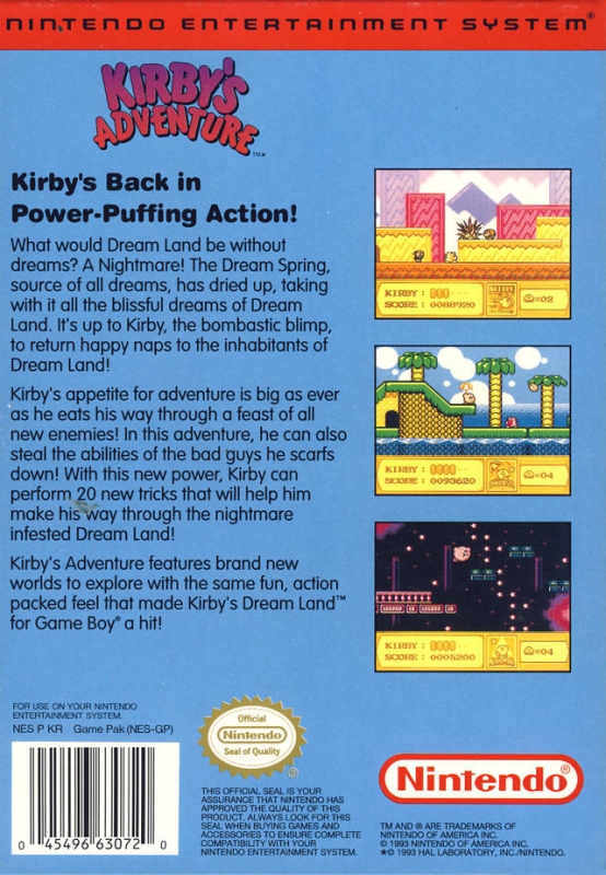 Kirby's Adventure - Nintendo | Nintendo | GameStop