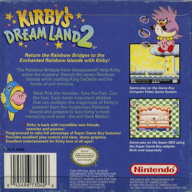 Kirby's Dream Land (Game Boy) · RetroAchievements