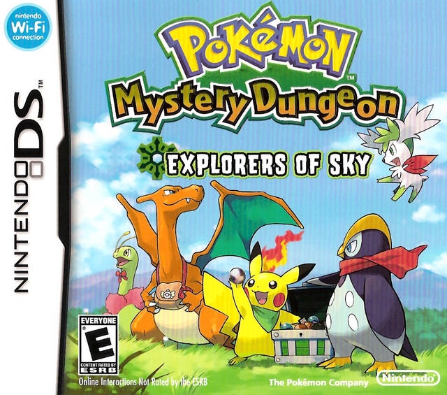 Pokemon Mystery Dungeon: Explorers of the Sky Release Date - DS