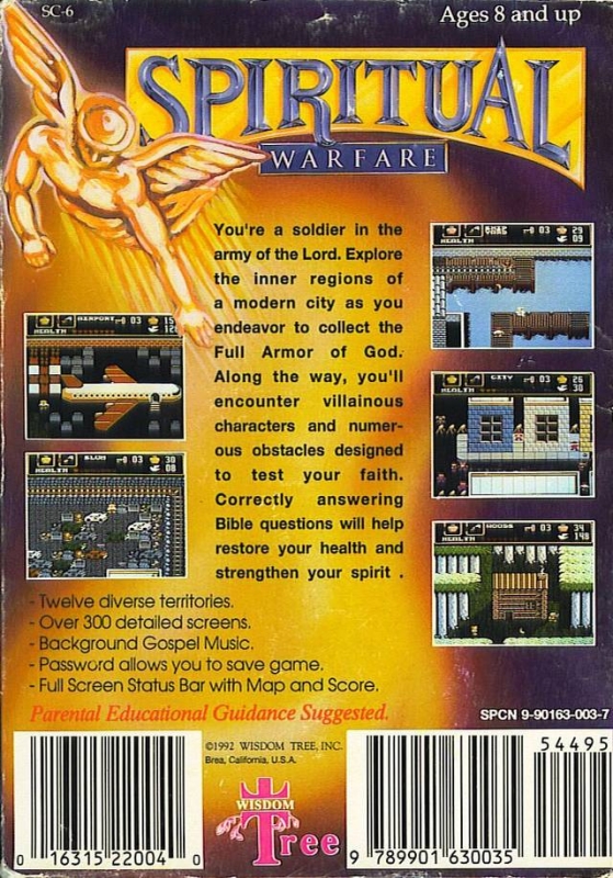 Spiritual warfare nes game deals