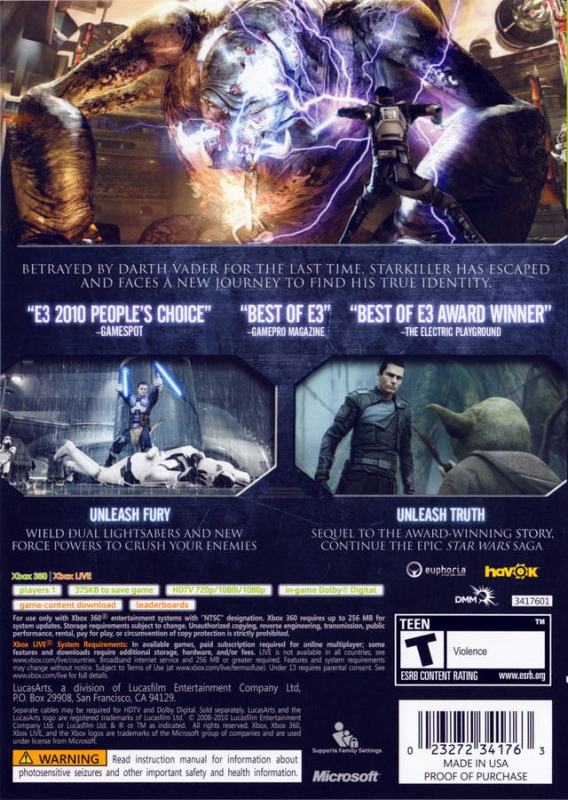 Star Wars: The Force Unleashed (video game), Star Wars Wiki em Português