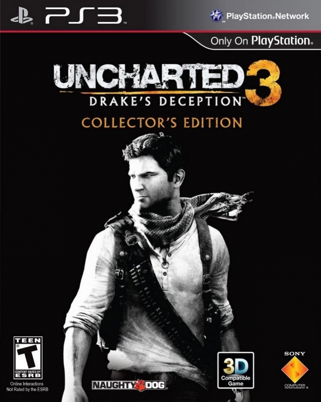 Uncharted 3: Drake's Deception PS3 BCUS 98233 NTSC-U/C — Complete Art Scans  : Naughty Dog : Free Download, Borrow, and Streaming : Internet Archive