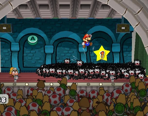 The thousand year door. Paper Mario GAMECUBE. Paper Mario Screen. Mario 2004. Paper Mario screenshot.