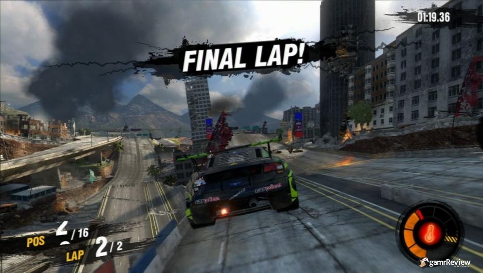 MotorStorm Apocalypse: 4-player split-screen mode 